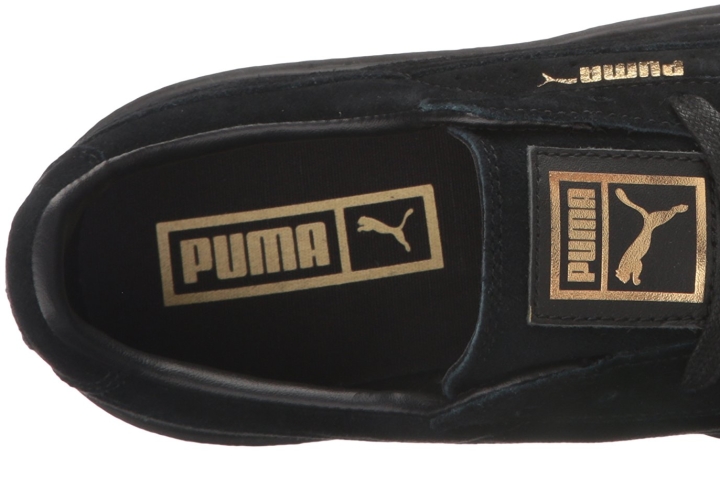 Puma Suede Platform Gold Insole